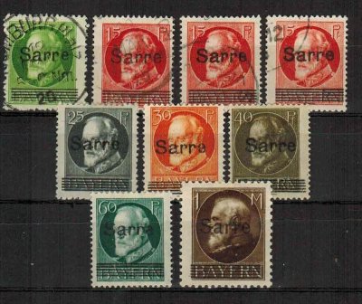 Německo SAAR 1920, zkoušená sestava na doplnění