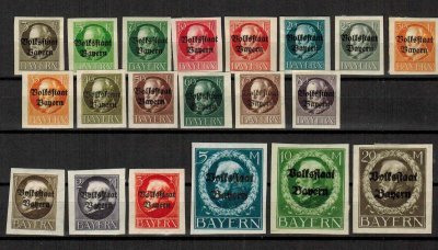 Německo Bayern 1919, * nezoubkovaná sestava