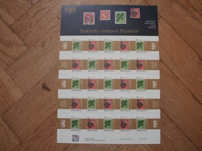 Vlastní známky VZ TL0106 Poklady světové filatelie