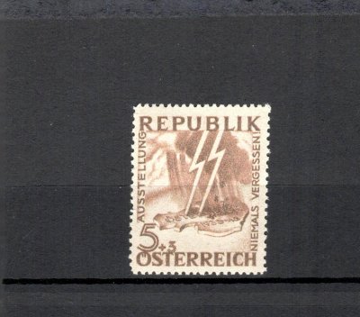 Rakousko 1946 nevydaná, **, falzum