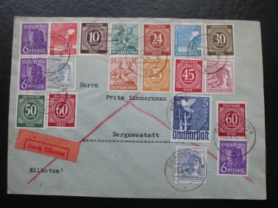 Německo 1948, obálka