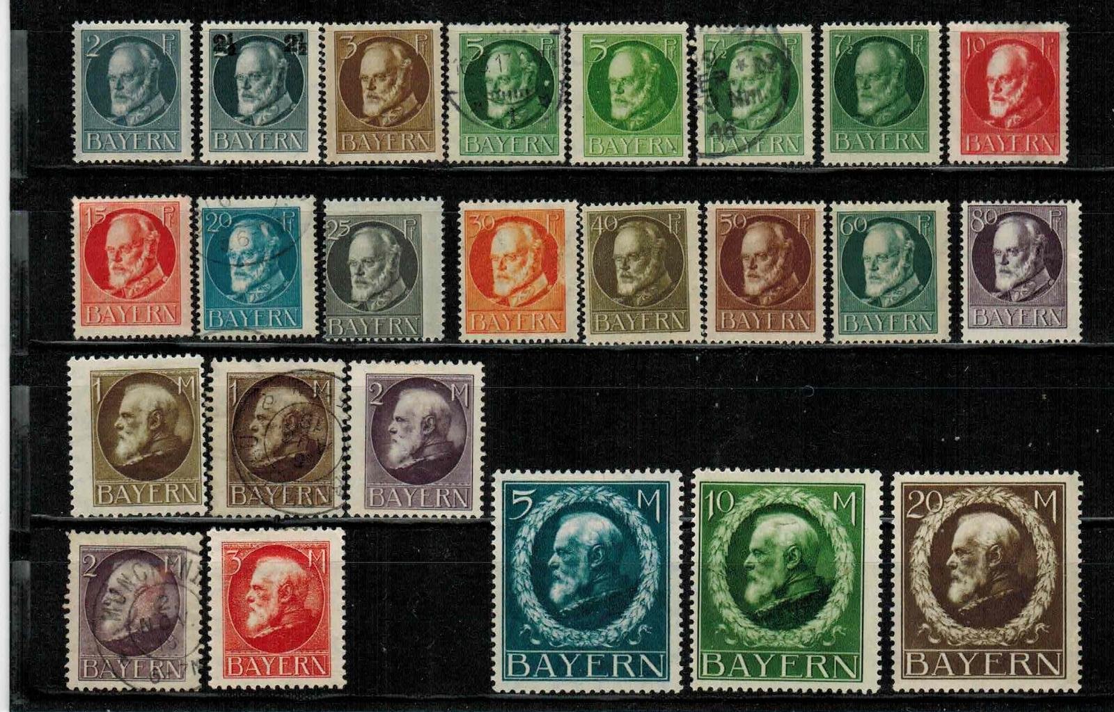 Německo Bayern 1916-19